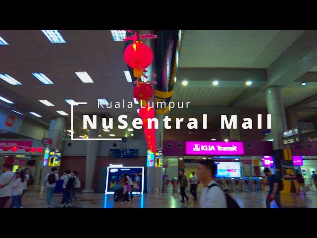 Let's Walk | NuSentral Shopping Mall KL Sentral Station Kuala Lumpur Malaysia Walking Tour