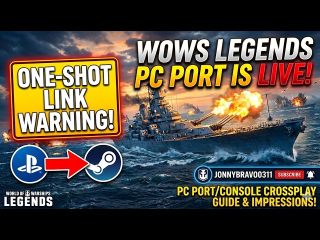 World of Warships Legends PC Beta Walkthrough & 4K HDR Gameplay