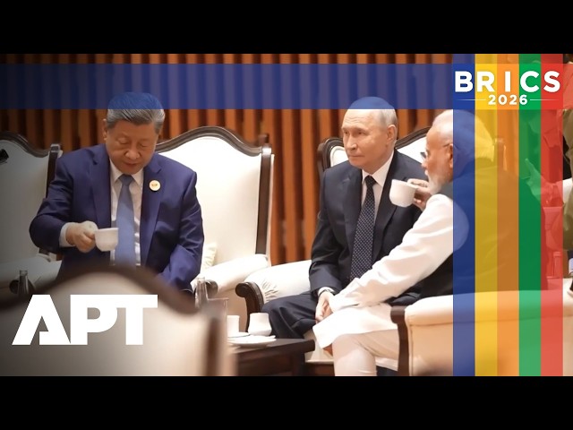 Putin, Xi And PM Modi Take A Sip Together In Candid BRICS Moment | APT
