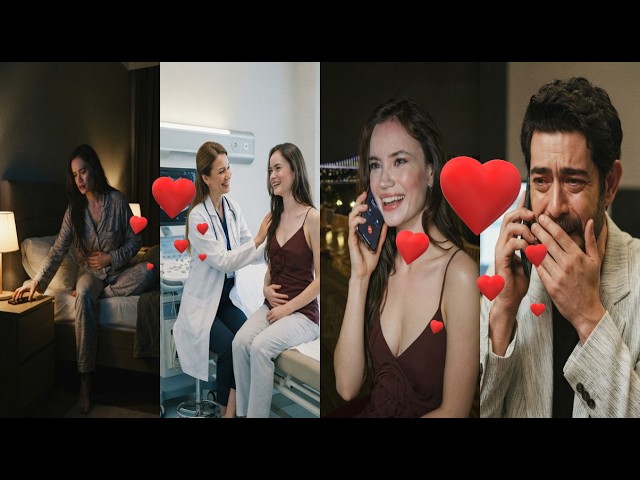 After her medical check-up, Yağmur Yüksel shared the good news with Barış Baktaş.