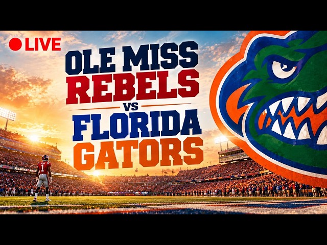 Ole Miss Rebels VS Florida Gators | College Football Action