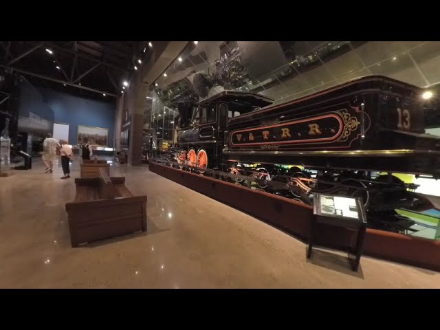 VR180 California Railroad Museum Tour