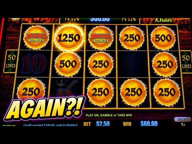 Genghis Khan Dragon Link… It Just KEPT HITTING Bonuses!! 😳🔥