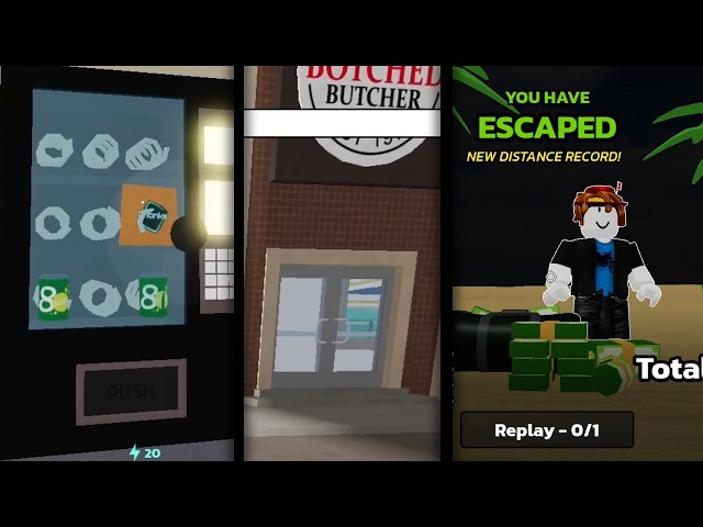 Roblox Runaways: Sushi, Butcher, Electronic Store Locations + New End Screen Update