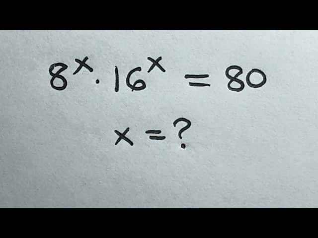 Solve for x in this nice Algebra equation | Math Olympiad Mathematics