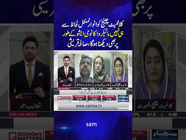Climate Change is Not an Environmental Issue but Also a Microeconomic Challenge: Saliha Qureshi