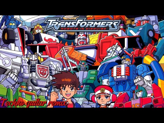 Transformers robots in disguise 2001 theme [techno guitar remix] (suno cover)