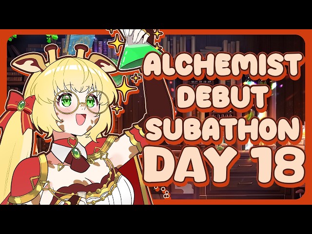 [ALCHEMIST SUBATHON - DAY 18] Hopefully there isn't anything weird in this potion. It looks fine.