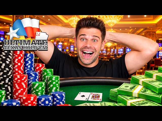TABLE MAX FOR A HUGE WIN! (Ultimate Texas Holdem)
