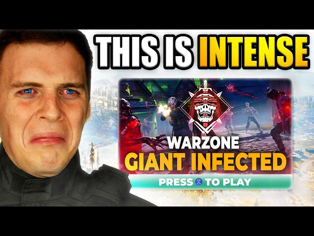 Warzone's *NEW* Zombie Infected Mode is STRESSFUL