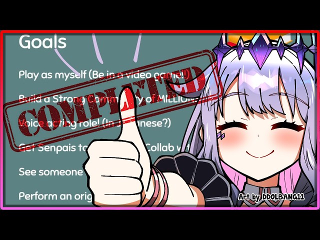[ENG SUB/Hololive] Biboo finally completed all her debut goals in 3 years!