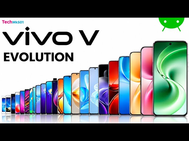 Evolution of Vivo v series 2015-2026 