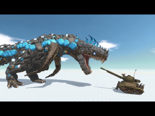 Tank vs Workshop Units - Animal Revolt Battle Simulator