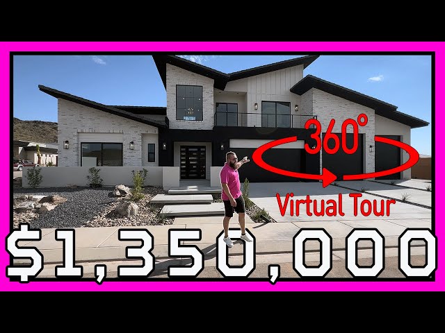 insta 360 one rs 1 inch Southern Utah luxury home virtual tour