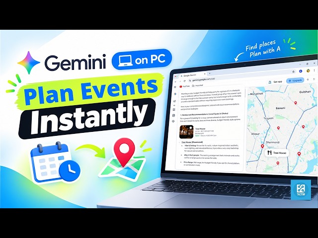 How to Plan Events Instantly with Gemini on PC (2026)
