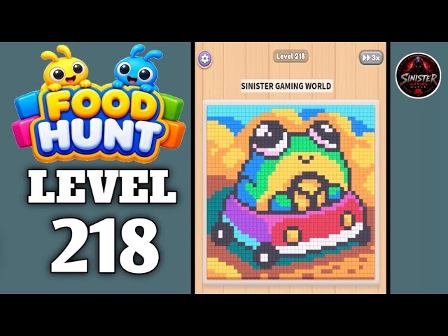 Food hunt Level 218 Walkthrough Solution