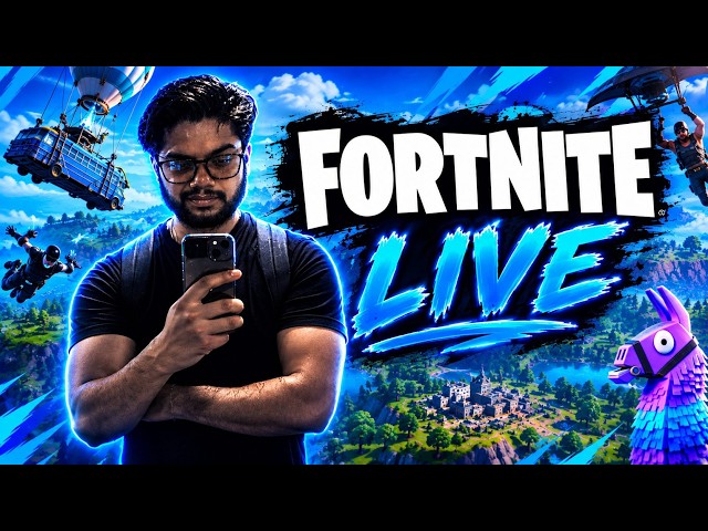 🚨 LIVE NOW! 🔥 Fortnite Grind — NOOB TO VICTORY ROYALE! 🏆
