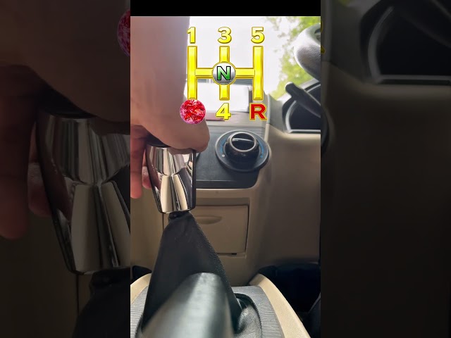 Manual Car Shifting Tutorial with the Engine Off
