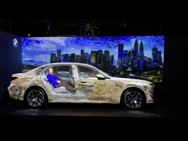 BMW Car Projection Mapping