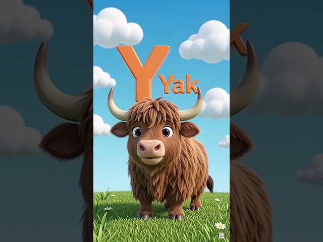 🦓 ABC Phonics for Kids | U to Z Fun Learning For Kids #shorts