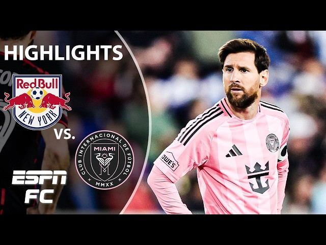 New York Red Bulls vs. Inter Miami | MLS Highlights | ESPN FC