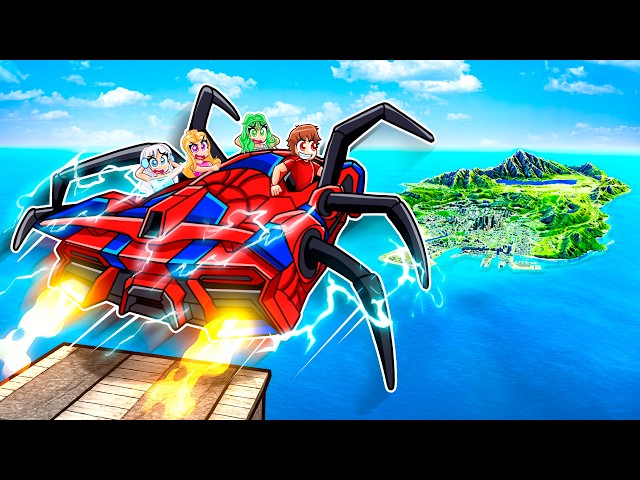 We Jumped SUPERHERO CARS Across ENTIRE MAP In GTA 5...