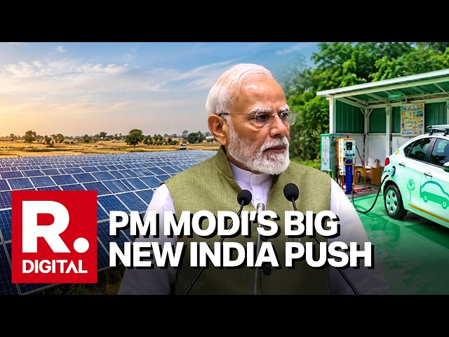 PM Modi Bats For Nuclear Power, Clean Energy; Hails India’s Green Growth Push