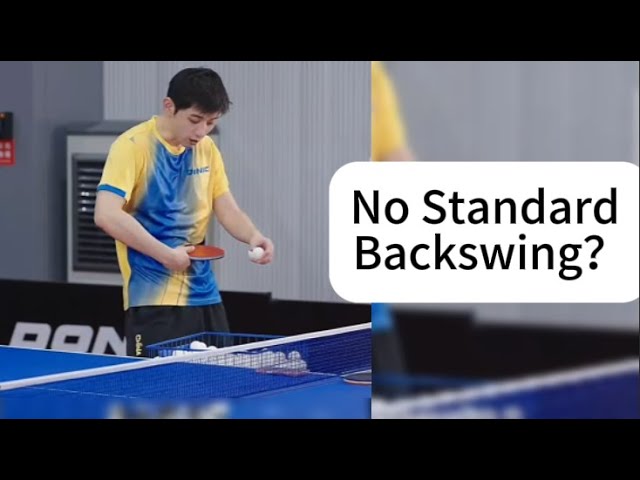 Zhang Jike: No Standard Backswing for Backhand Loop Against Backspin — Just Do It This Way