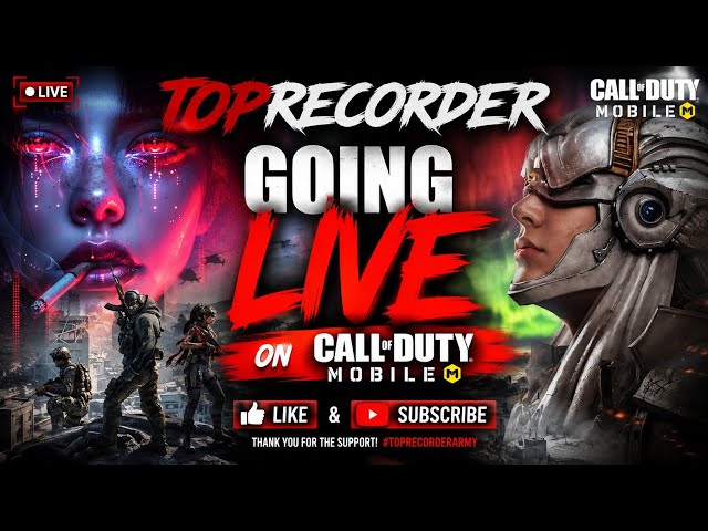Call of duty mobile back to the top live stream