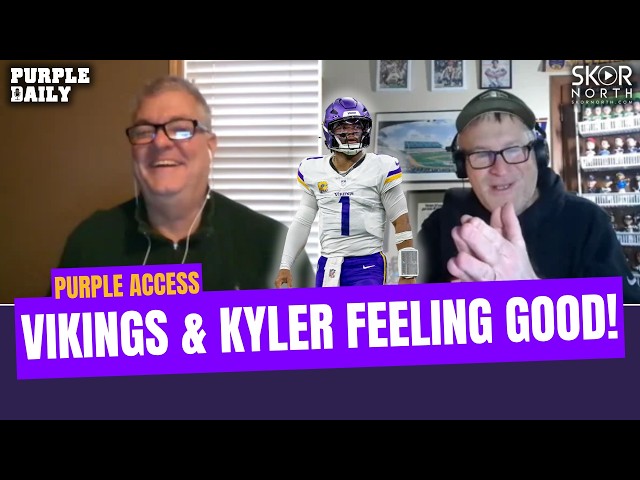 Minnesota Vikings and Kyler Murray getting COMFORTABLE together!