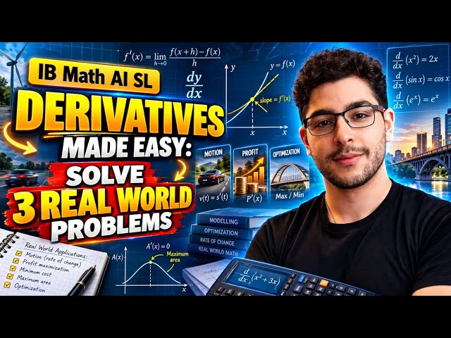 Applications of Derivatives: Marginal Cost & Tangents | IB Math AI SL