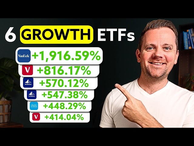 6 Best Growth ETFs in 2026 (Retire FASTER!)