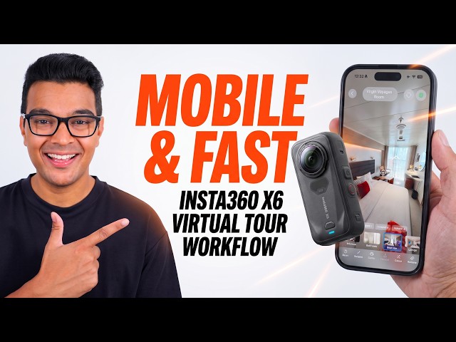 Insta360 X6 Best Virtual Tour Workflow 2026 | Clear Pano iOS App