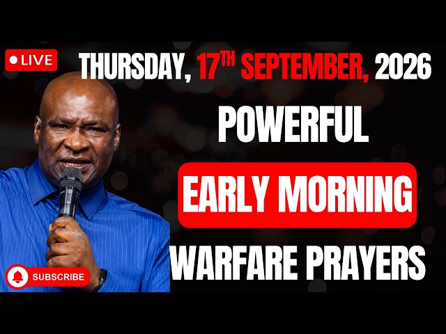 🔴LIVE: WEDNESDAY, 16TH SEPTEMBER, 2026 | START YOUR MORNING WITH PRAYERS | APOSTLE JOSHUA SELMAN