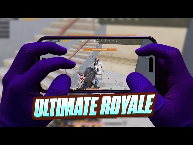 1v4 Clutches in ULTIMATE ROYALE🔥iPhone 17 ProMax