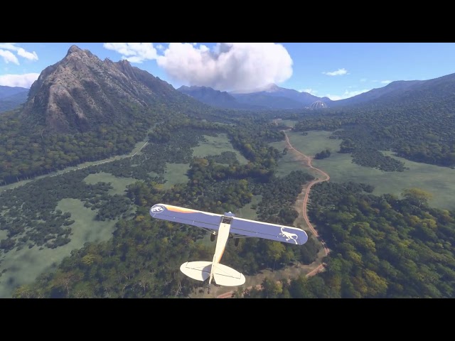 Microsoft Flight Simulator 2024 - Jurassic World: Archipelago Free Flight (4K HDR)