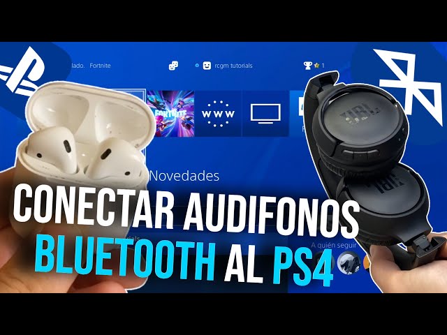 Como conectar audifonos Bluetooth al PS4