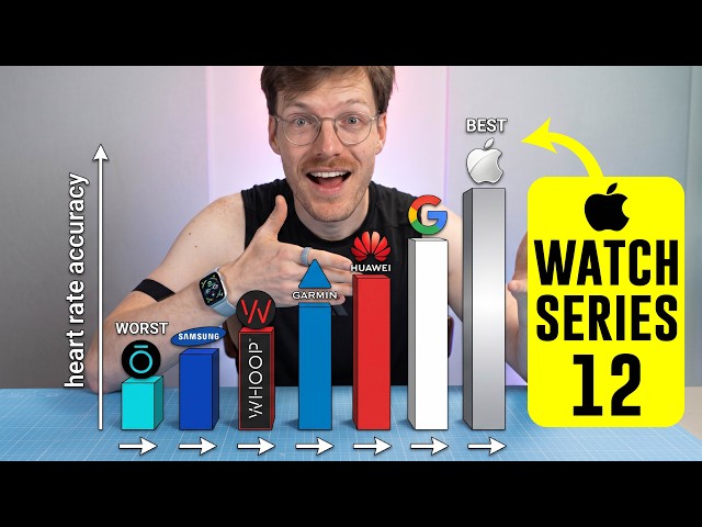 Apple Watch Series 12 Heart Rate Study: Ranking All Wearables!