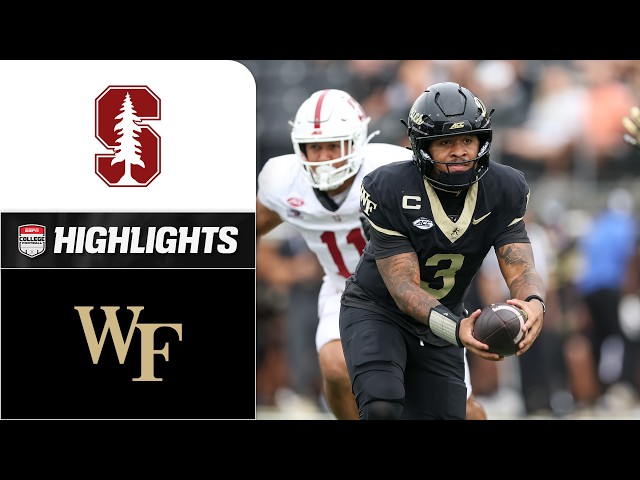Stanford Cardinal vs. Wake Forest Demon Deacons | Full Game Highlights | ESPN College Football