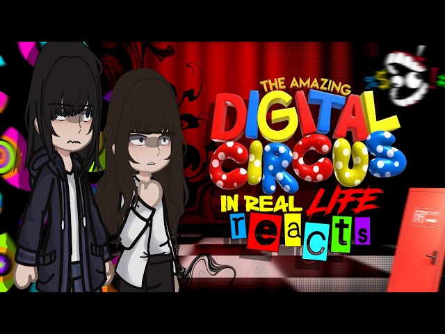 The Amazing Digital Circus HUMAN VERSION reacts || TADC || Gacha react