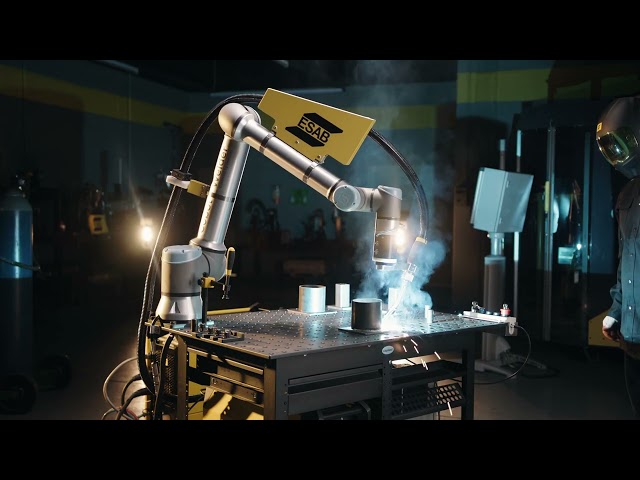 ESAB Cobot: Easy Programming Demonstration for the Collaborative Welding Robot