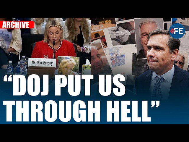 “The DOJ Revictimized Us” Epstein Survivor Delivers GUT-WRENCHING Testimony Against AG Todd Blanche