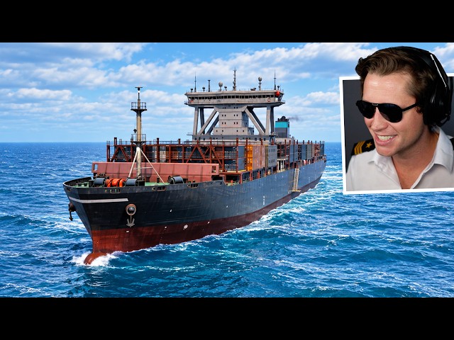 Docking a Giant Container Ship in Professional Ship Simulator