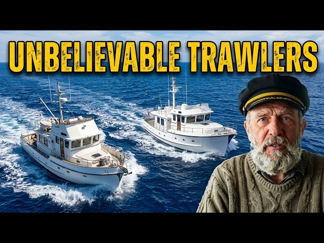 6 SECRET Trawlers That Can Cross Ocean That Nobody Talks About