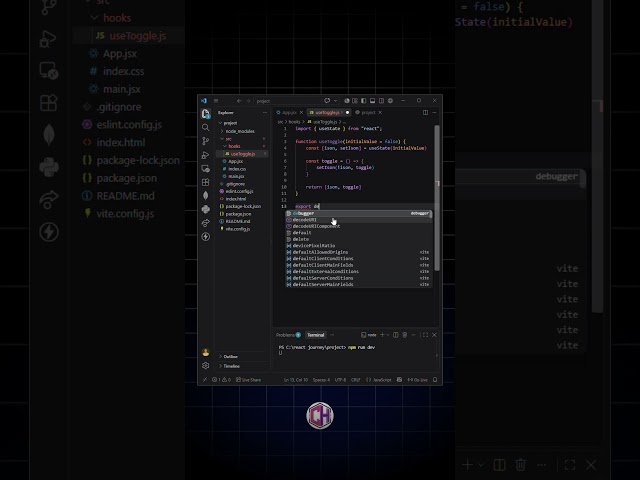 Day 16 - Custom Hooks in React ⚛️ | Frontend Developer Series