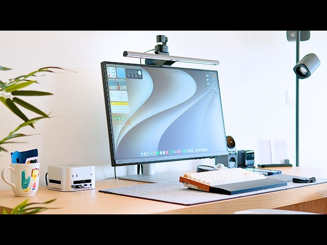 The Ultimate M6 Mac mini Desk Setup (Clean & Productive)