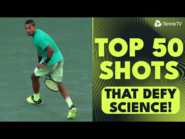 TOP 50 Tennis Shots That Defied Science 🤯
