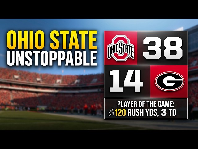 Georgia Can't Stop This Ohio State Offense | EA College Football 27 PC