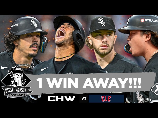 SOX POSTGAME: Sean Burke & Braden Montgomery Put Chicago 1 Game Away from the ALCS! | CHGO White Sox