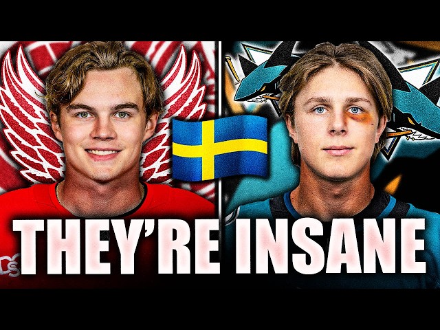 THESE SWEDES ARE TERRIFYING: AXEL SANDIN PELLIKKA & IVAR STENBERG ARE BREAKING THE NHL (Red Wings)